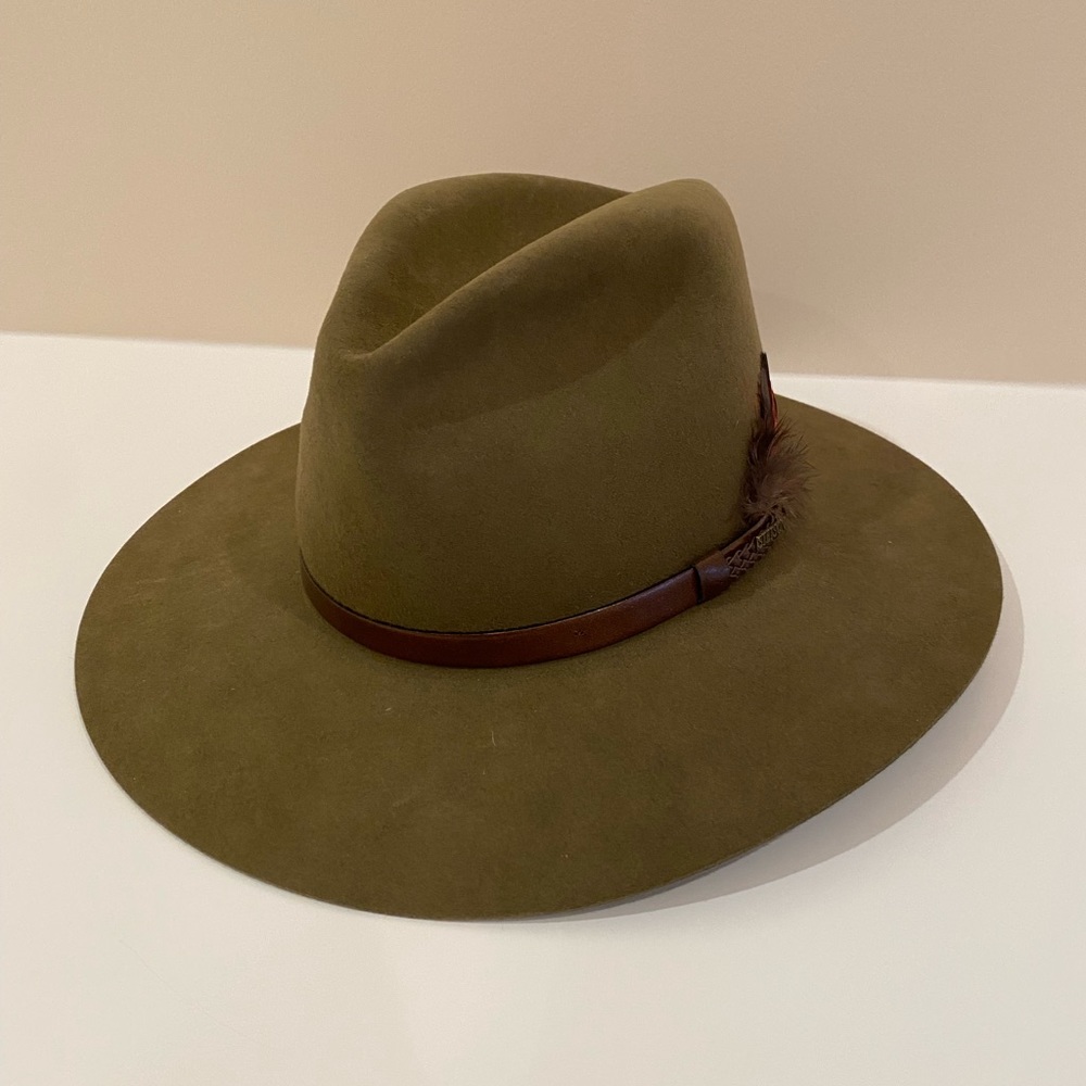 Stetson ‘The Gun Club’ style Size 7 Cheetah hat in amazing condition!